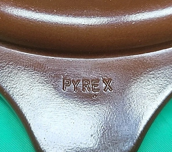 PYREX Replacement Lid 20-C20 BROWN 6" Vintage MCM