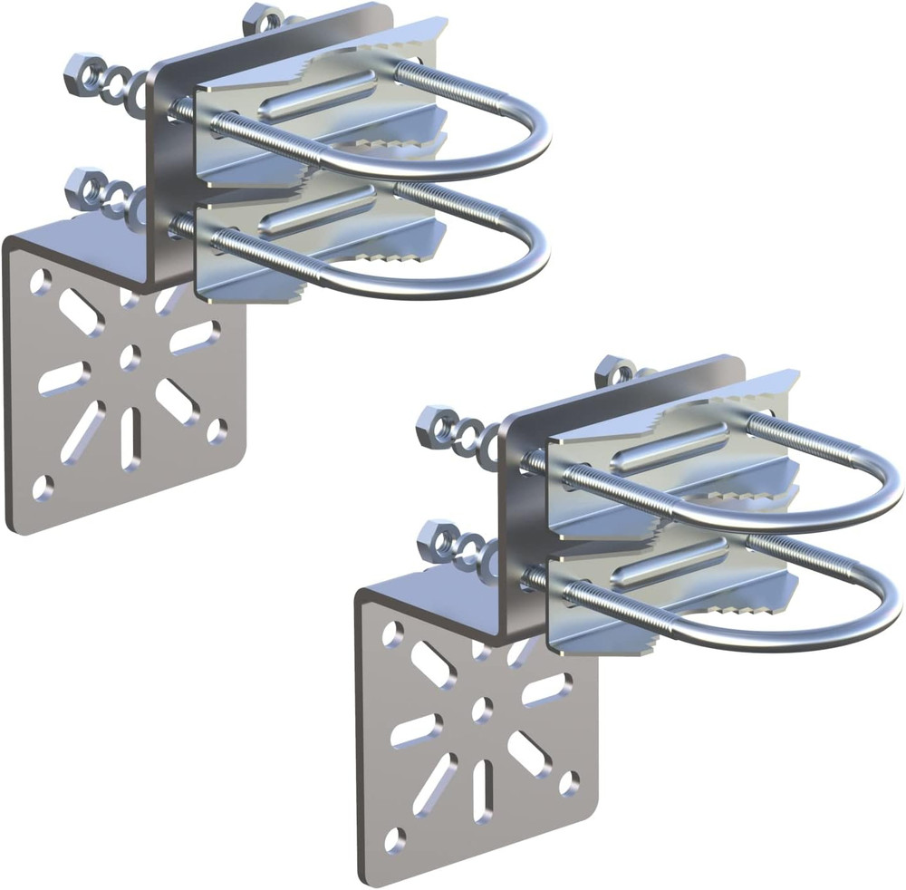 Pole Mount Bracket anti Vibration Antenna Mount Universal Wall Mounting Bracket