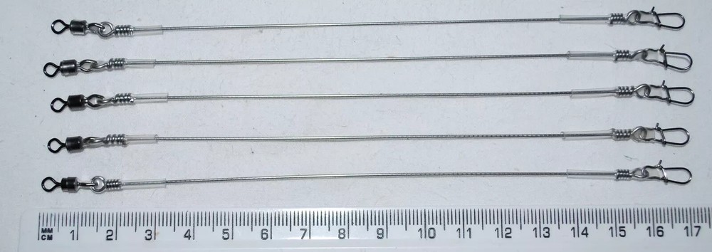 5 pack micro jerkbait solid leader Traces