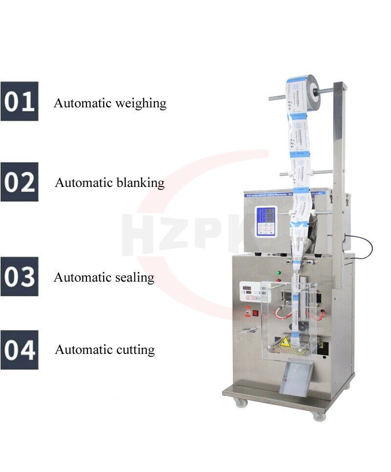 110V Multi-Function Granule Sachet Packaging Filler Form Fill Seal Machine