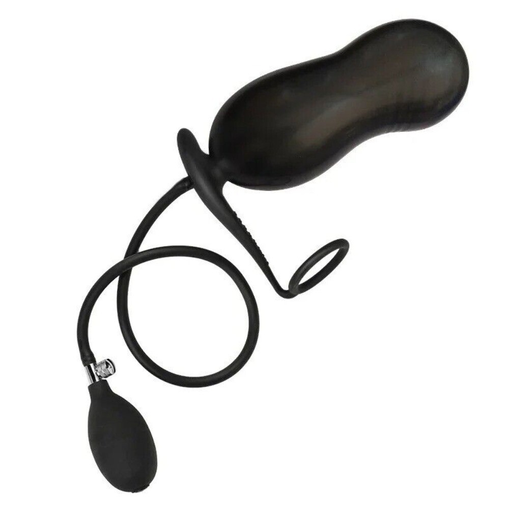 Silicone Spreader Dilator Expander Plug Inflatable Extreme Chastity for Couple
