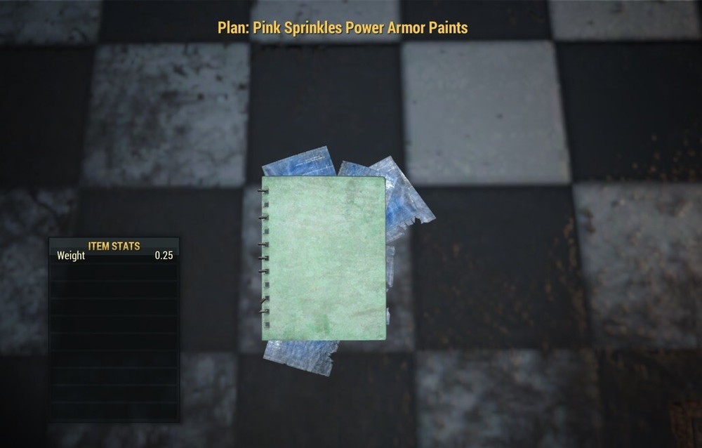 (Xbox) Pink Sprinkles Power Armor Paints Plan