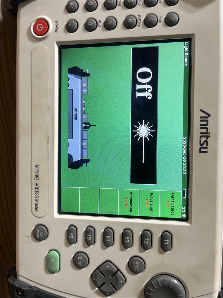 Anritsu Access Master MT9083A1 Opts 10/7/2