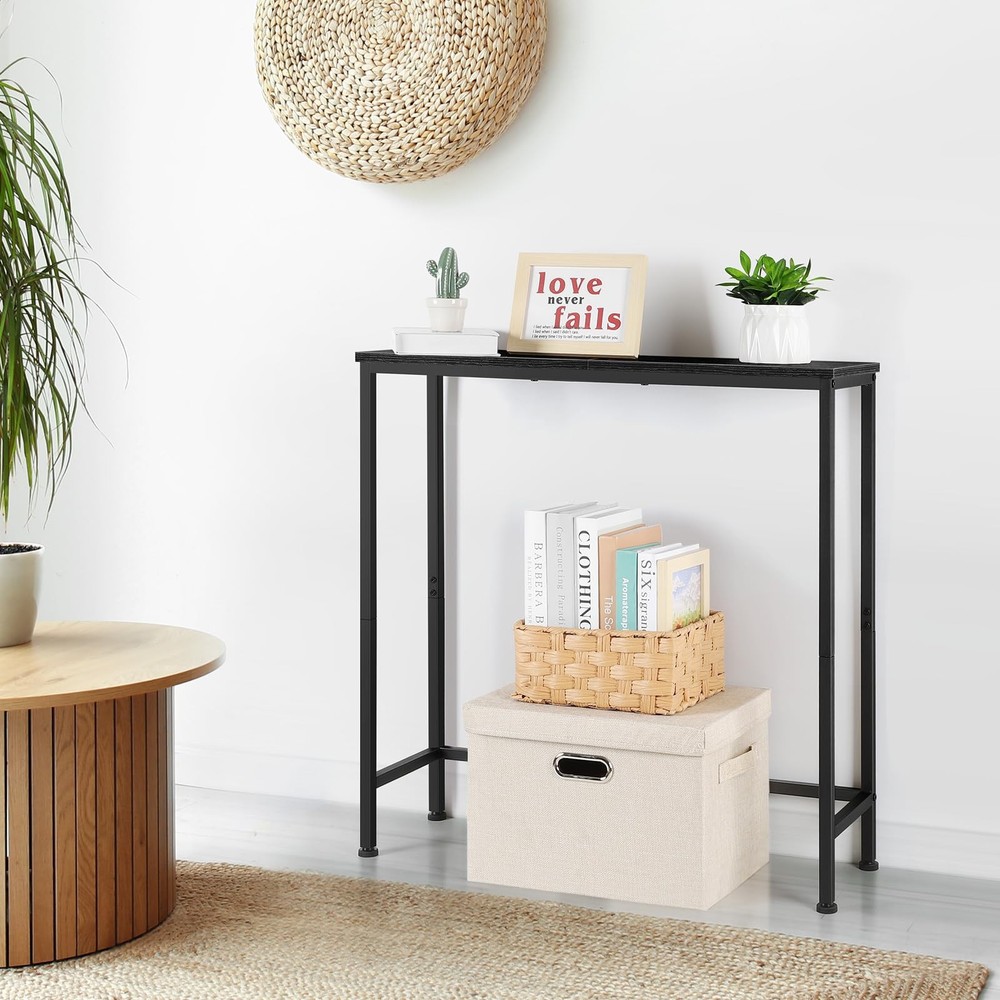 Narrow Console Table Small Entryway Table Thin Table Sofa Side Table Hallway ...