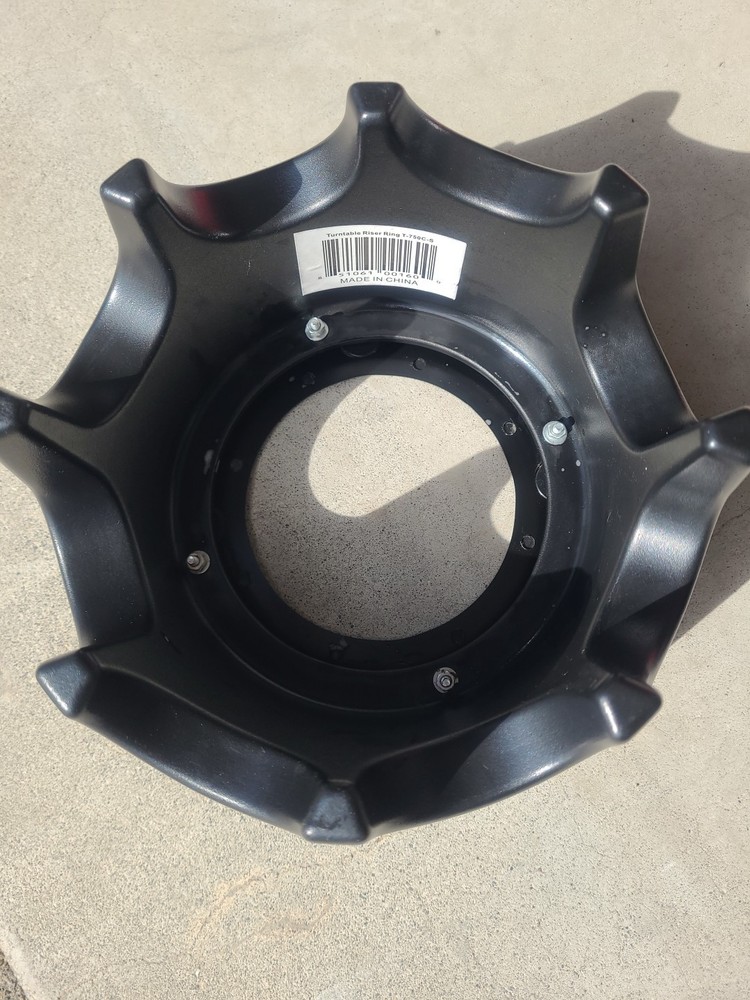 Kinetic by Kurt Turntable Riser Ring (Black)