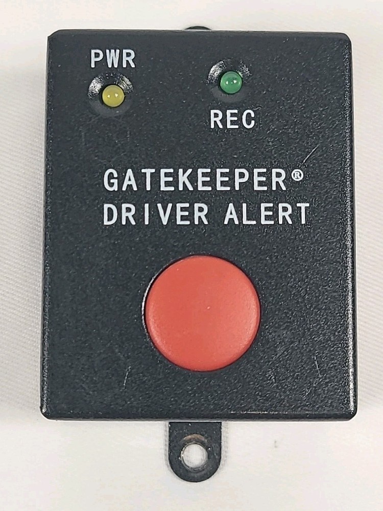 Gatekeeper G4-DrvAlert Driver Alert Button LED Panic Button USED **WORKS** NOTE