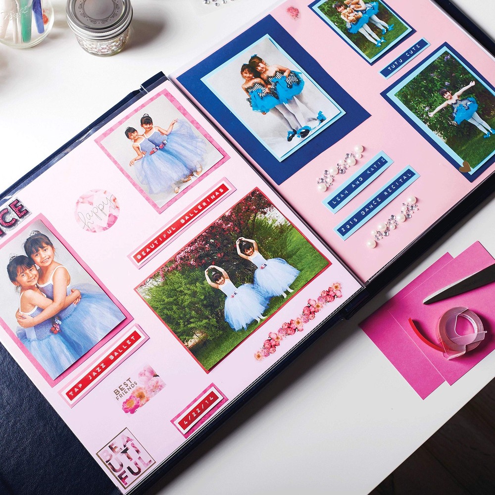 DYMO Embossing Label Maker, Includes 3 Tapes, 8-3/8", Black/Gray