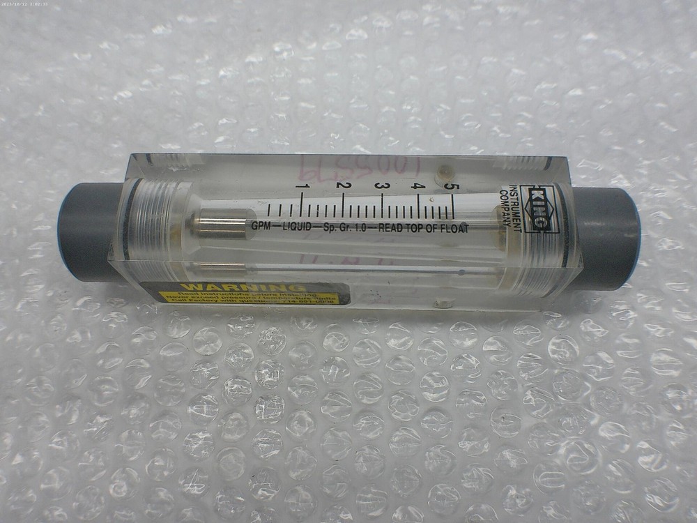 KING 8051K12-.4-5GPM FLOW METER NSNP