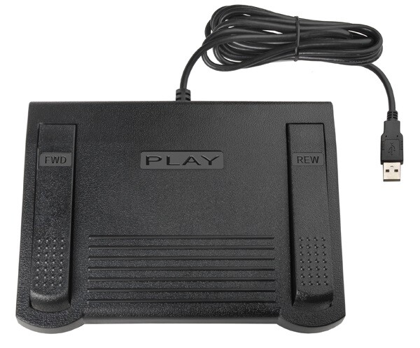 ECS StenoCAT FP USB Foot Pedal for use with StenoCAT Software