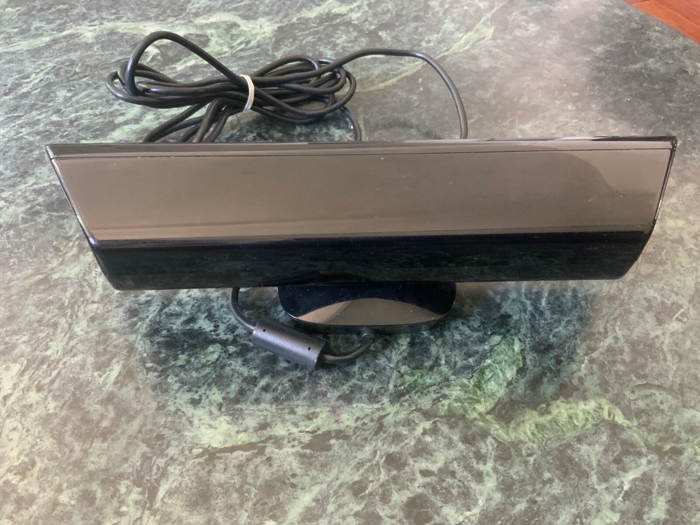 Microsoft 1414 Xbox 360 Kinect Sensor Bar Only - Black - Clean - Tested - Works