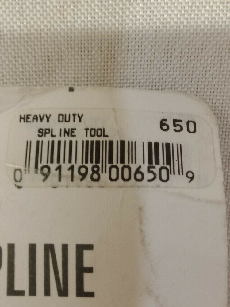 Screen & Spline Tool/ Plastic/ BARTON KRAMER /650C