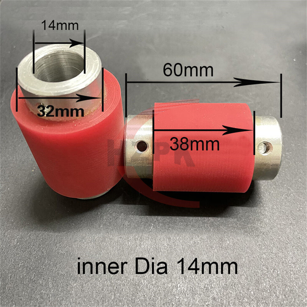 2 Pcs Bag Sachet Packing Machine Film-Press Wheel Rubber Roller