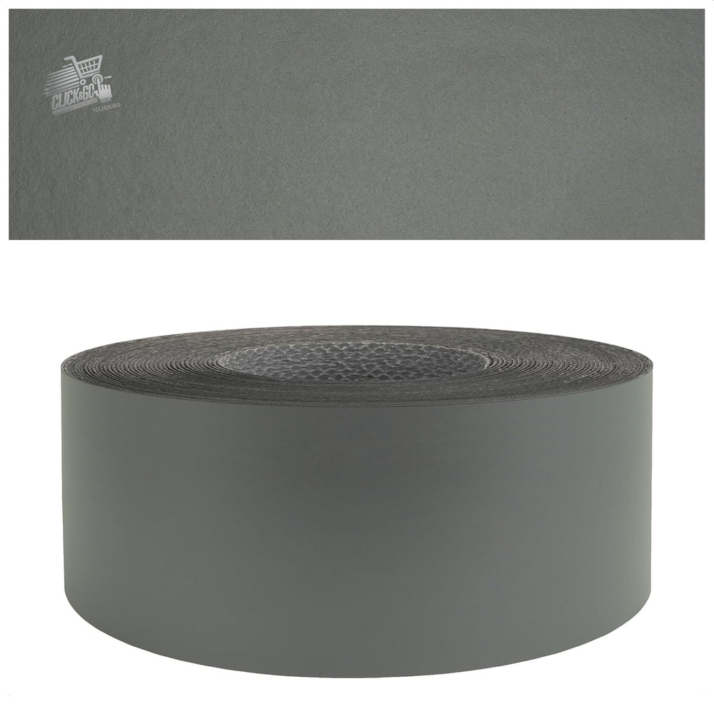 ® - Anthracite Effect Edge | 45mm X 20M | Easy to Apply | Kitchen Edge in