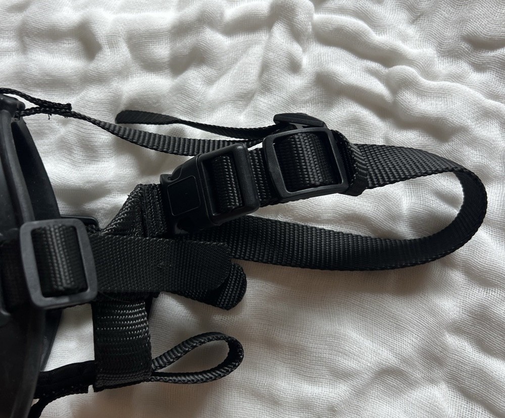 Muzzle for Dogs, Size 3- Black NEW