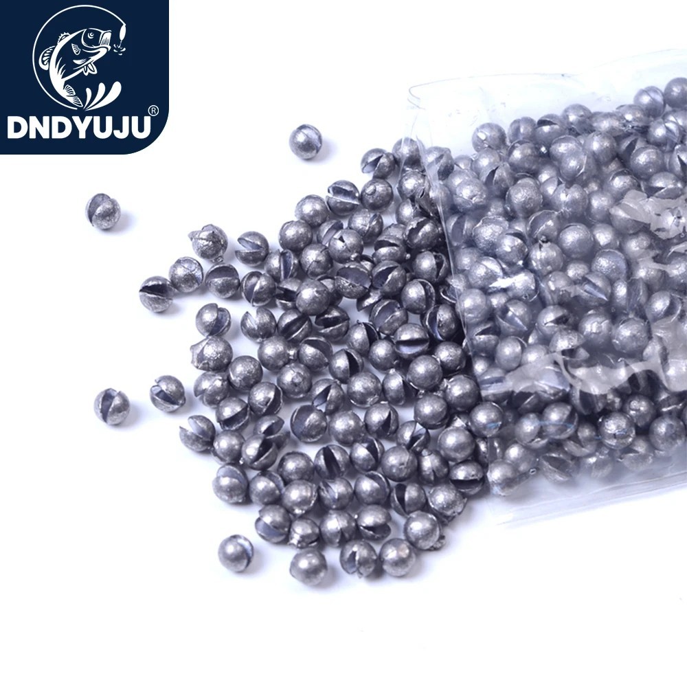 Fishing Sinker Set Split Lead Shot Sinker Round Bite Lead Weight Tackle