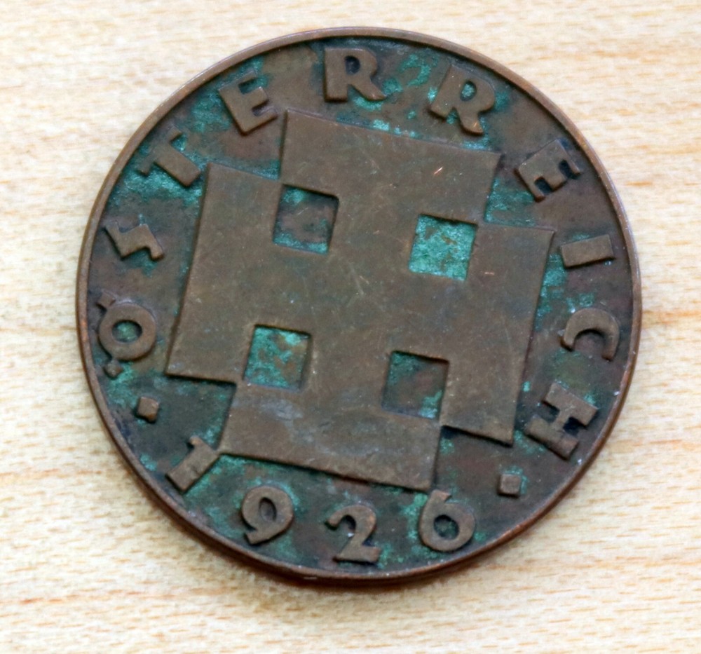 1926 Austria 2 Groschen
