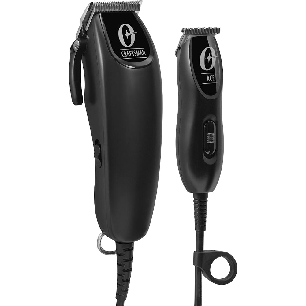 Oster Pro Combo Hair Cutting Kit Craftsman Mag Clipper, Ace Mini Trimmer