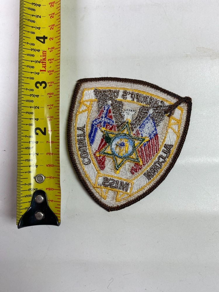 3" Alcorn County Sheriff Mississippi MS Patch J4