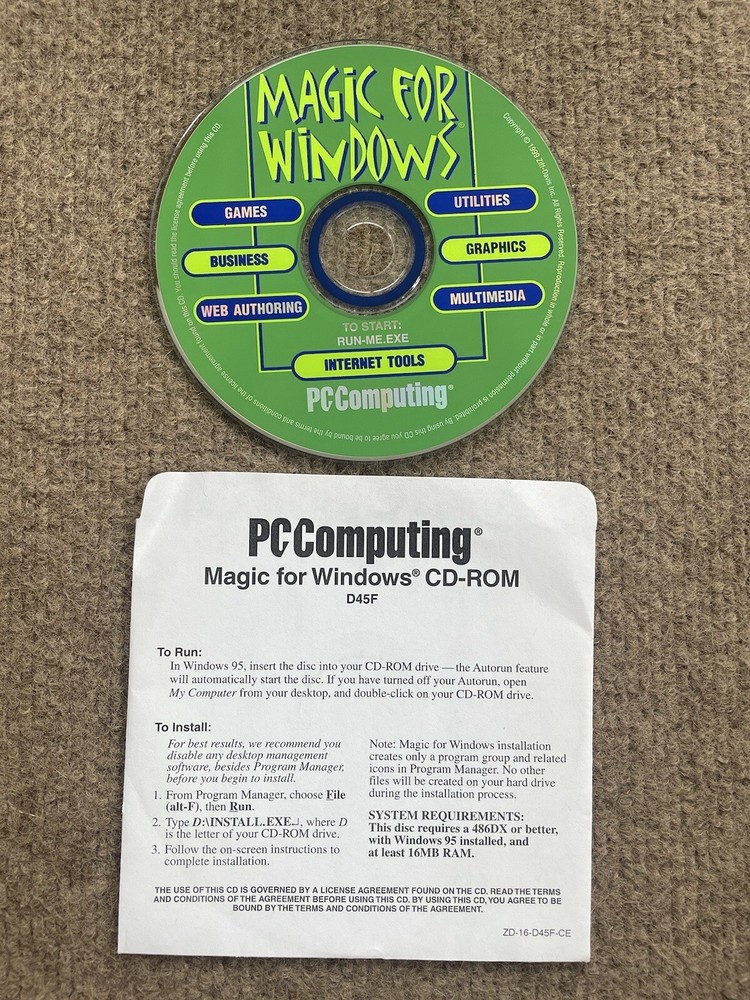 Ziff-Davis Windows PC Computing 1999 Games Internet Tools Multimedia