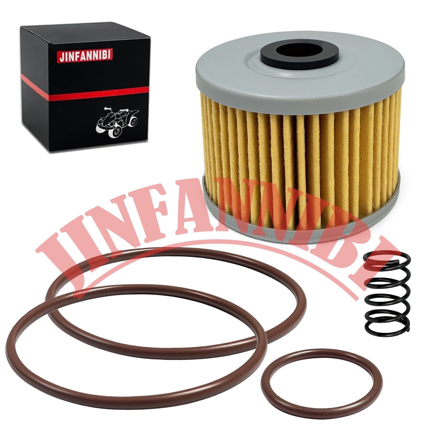 Oil Filter Kit for Kawasaki KX450F 2006-2015, KFX450R 2008-2014, KLX450R 2008-15
