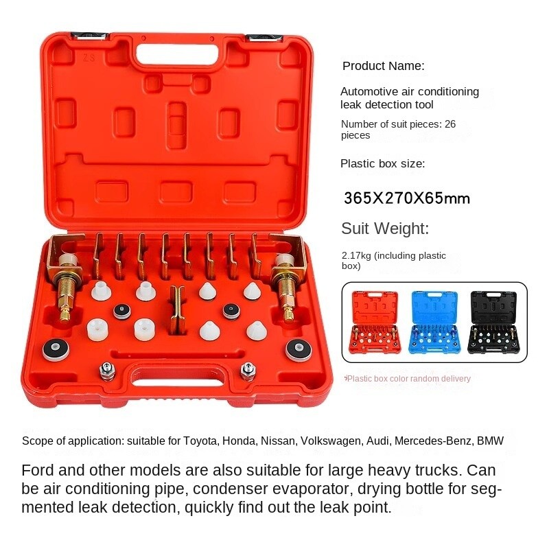 Auto Air Conditioning Leak Detection Leak Detection Leak Checking Tools