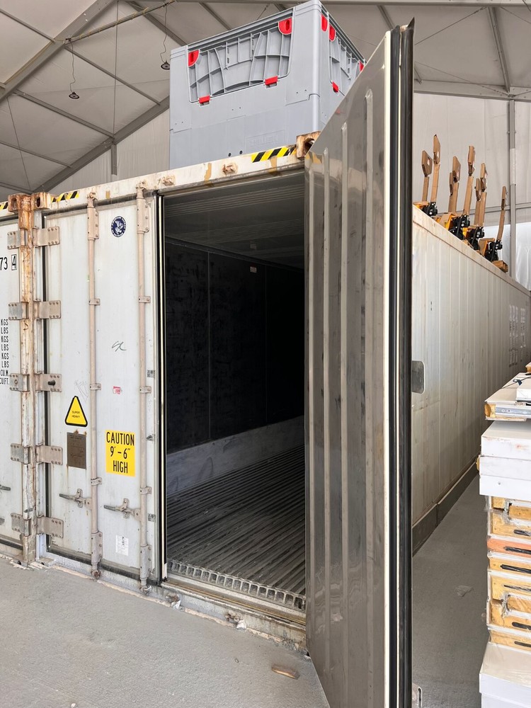 40Ft High Cube Refrigerated Storage Container Carrier Thinline YOM 2010