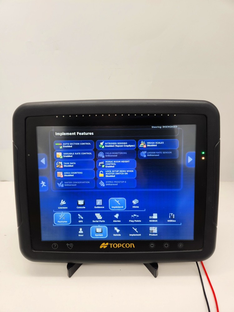 Topcon X30 Console AGA4477 | Section Control & Auto Steer | 12.1" Display