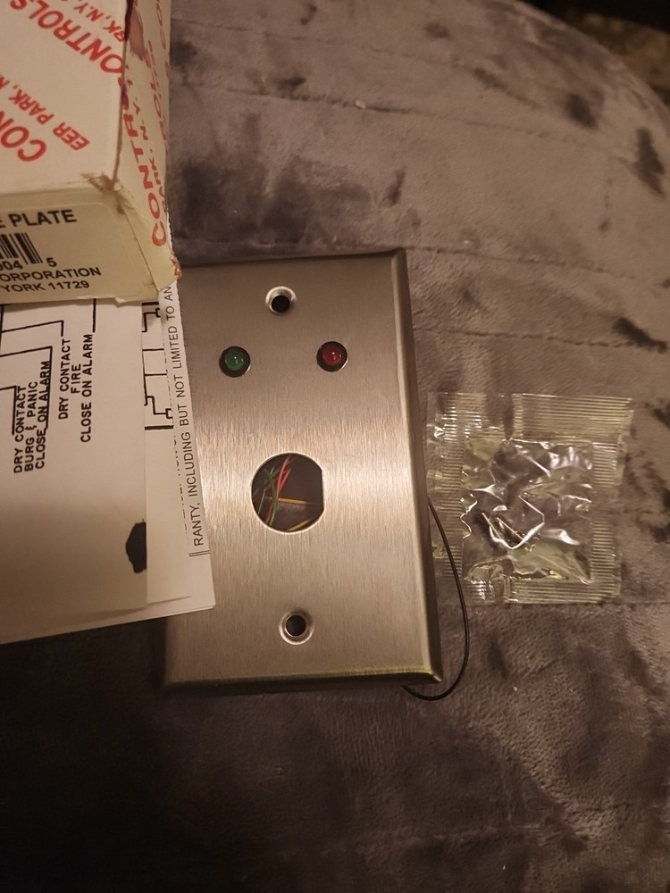 Alarm Controls RP-4 Remote Plate