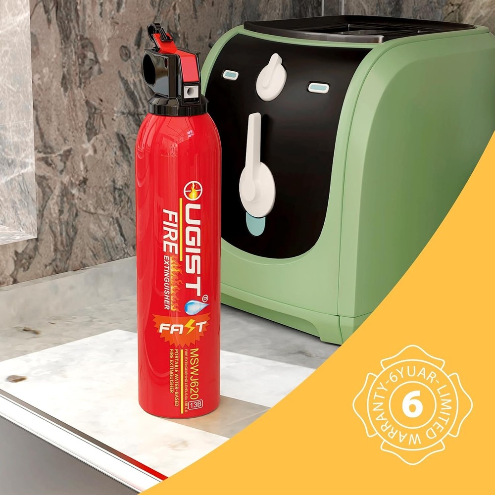 21oz Portable Fire Extinguisher for Home, Kitchen & Camping