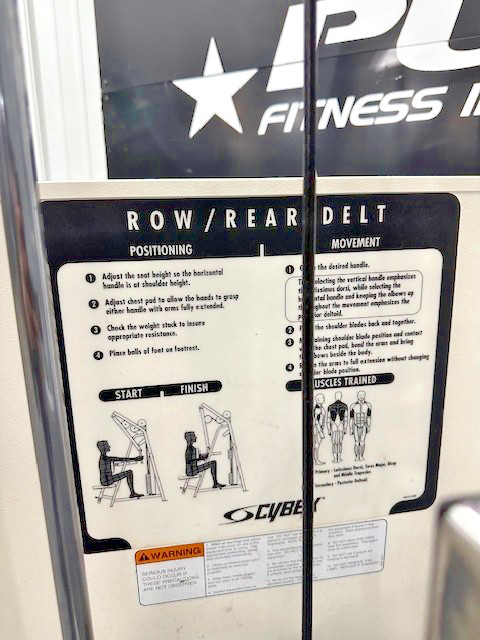 Cybex | VR2 Row/ Rear Delt Combo