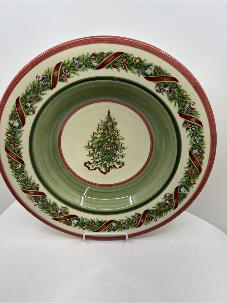 Christopher Radko Christopher's Tree Large Serving Bowl 15 inch