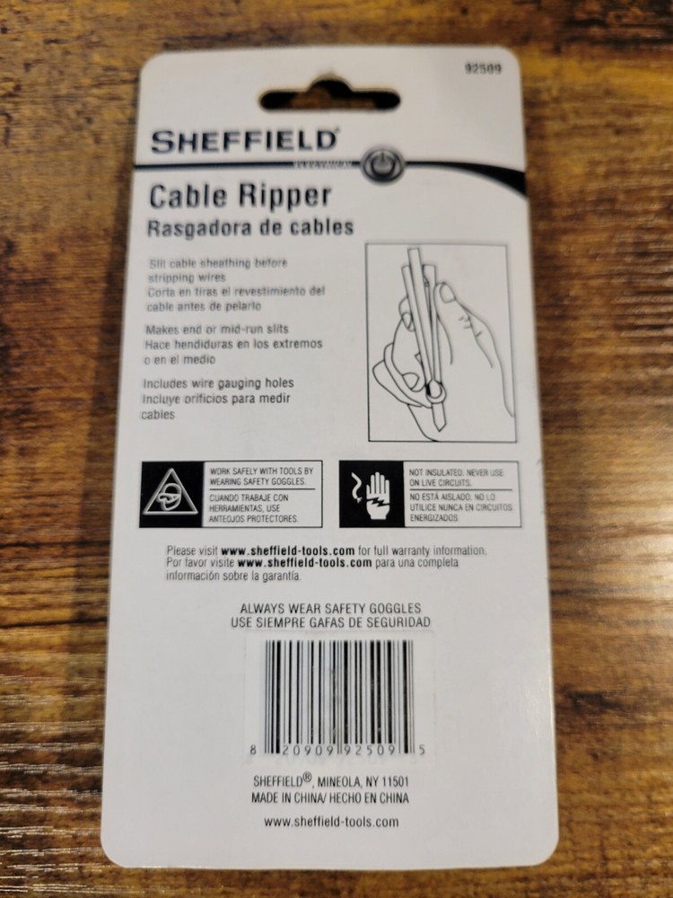Cable Ripper Tool by Sheffield (New)