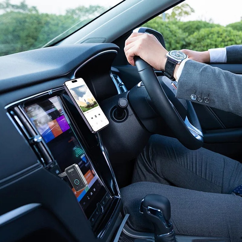 Transmitter Receiver 2 IN 1 Bluetooth 5.3 Wireless Audio 3.5mm USB Aux Adapter