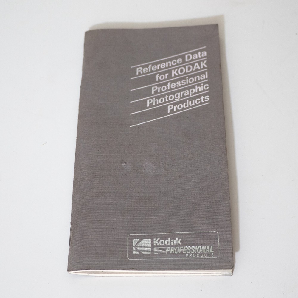 Reference Data for Kodak Professional Photographic Products Booklet P7-4A