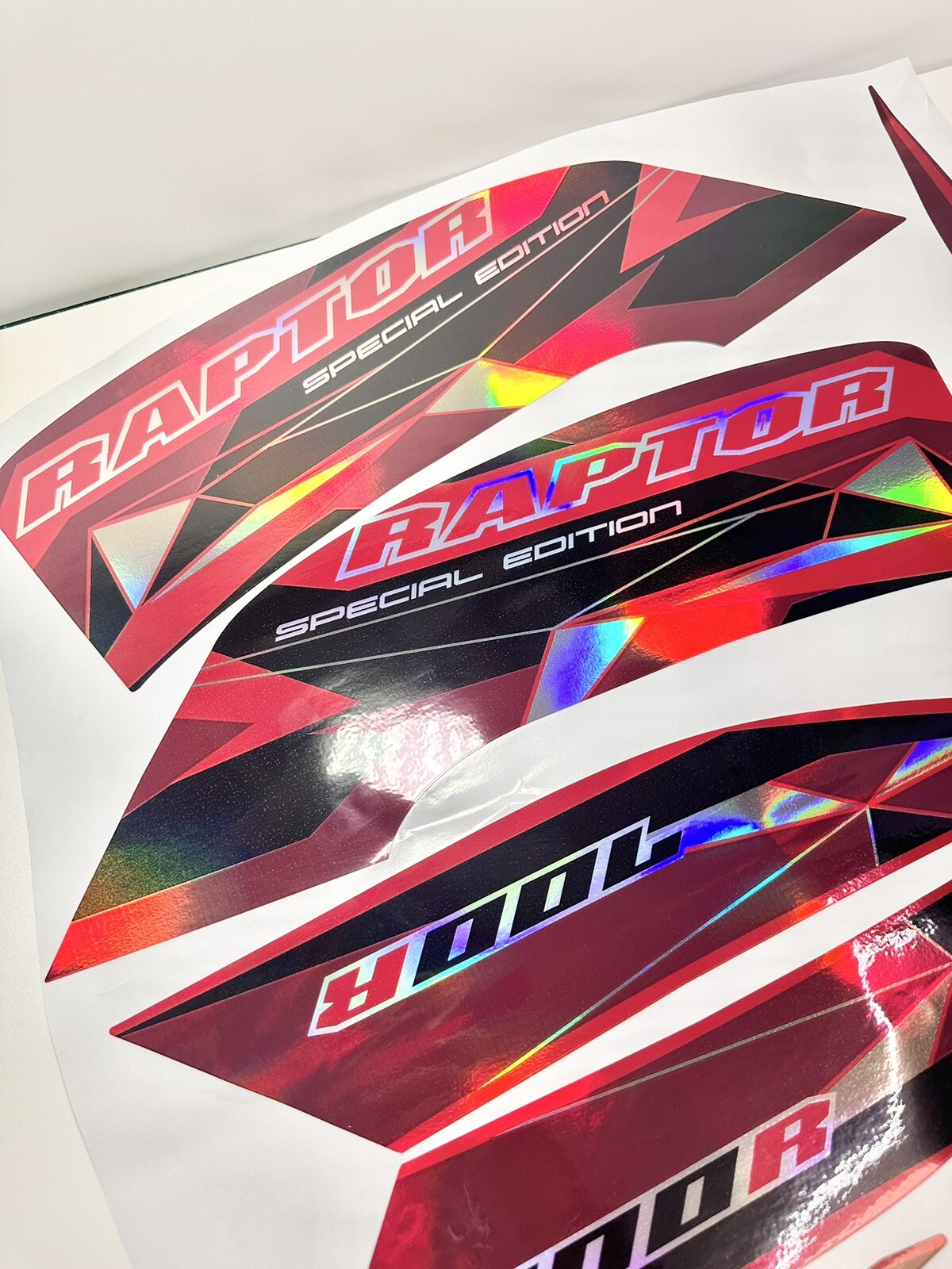 2019 YAMAHA RAPTOR 700R SE full graphics kit THICK AND HIGH GLOSS