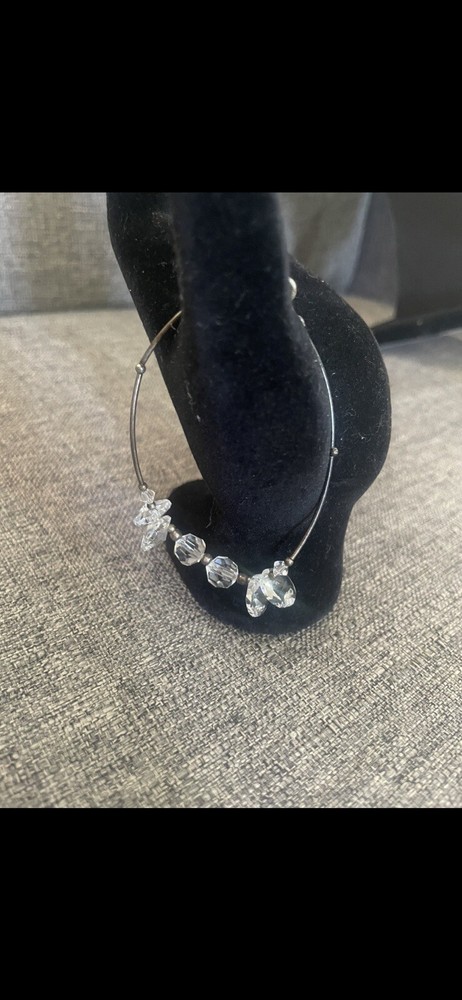 Vintage Borealis Thin Crystal Bracelet Statement