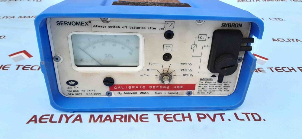 SERVOMEX 262A O₂ Oxygen Analyzer SFA 3012 SFA3009