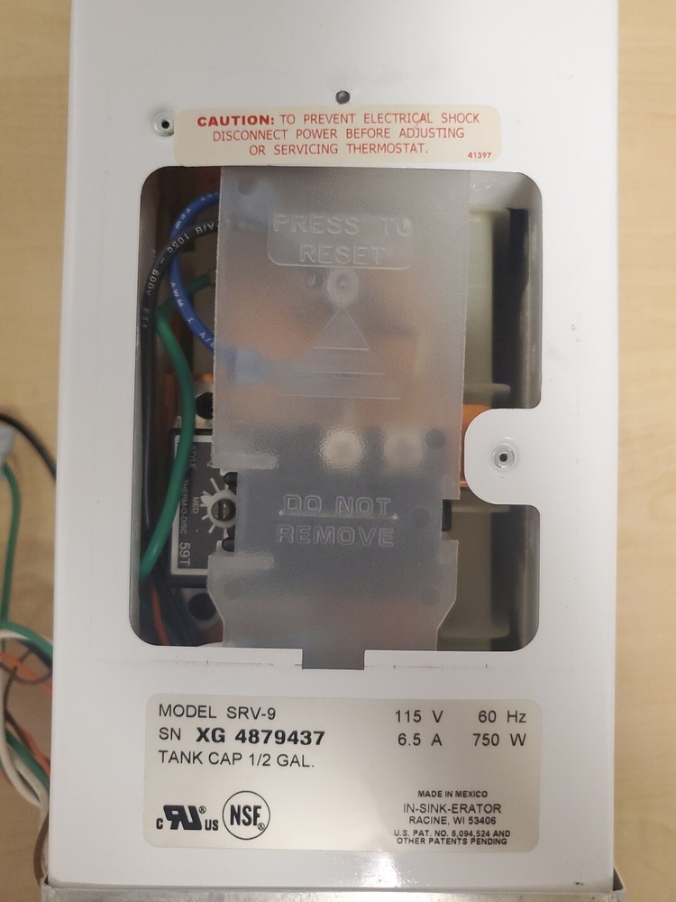 Insinkerator Hot Water Tank