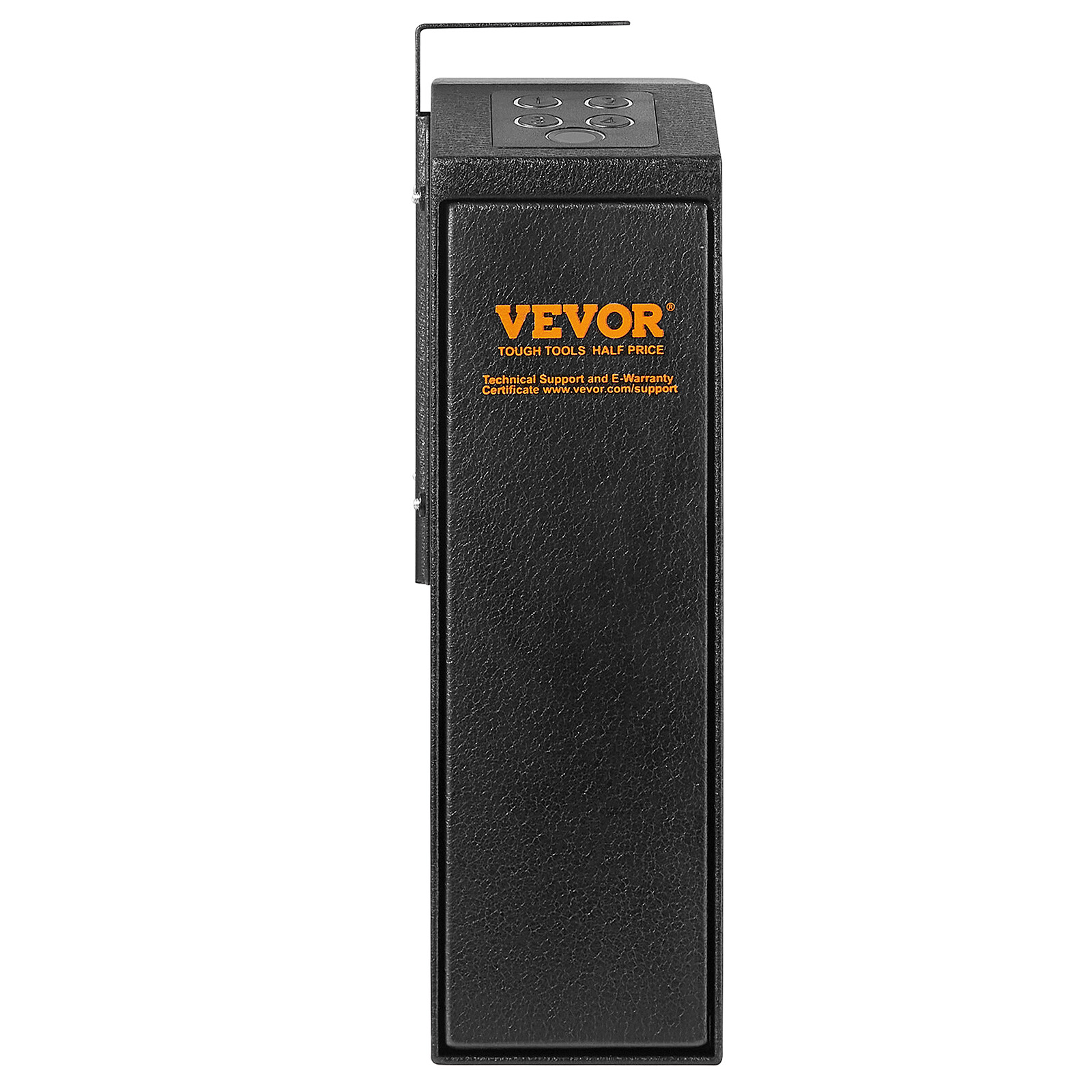 VEVOR Mounted Gun Safe for Pistols Biometric Gun Safe 3 Access Ways 1 Pistol