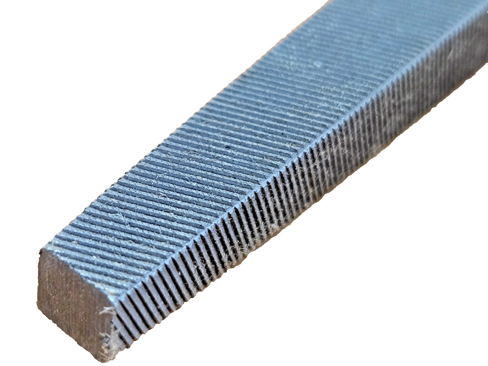 12" Square Smooth Cut File Double Cut Heller or Hayes