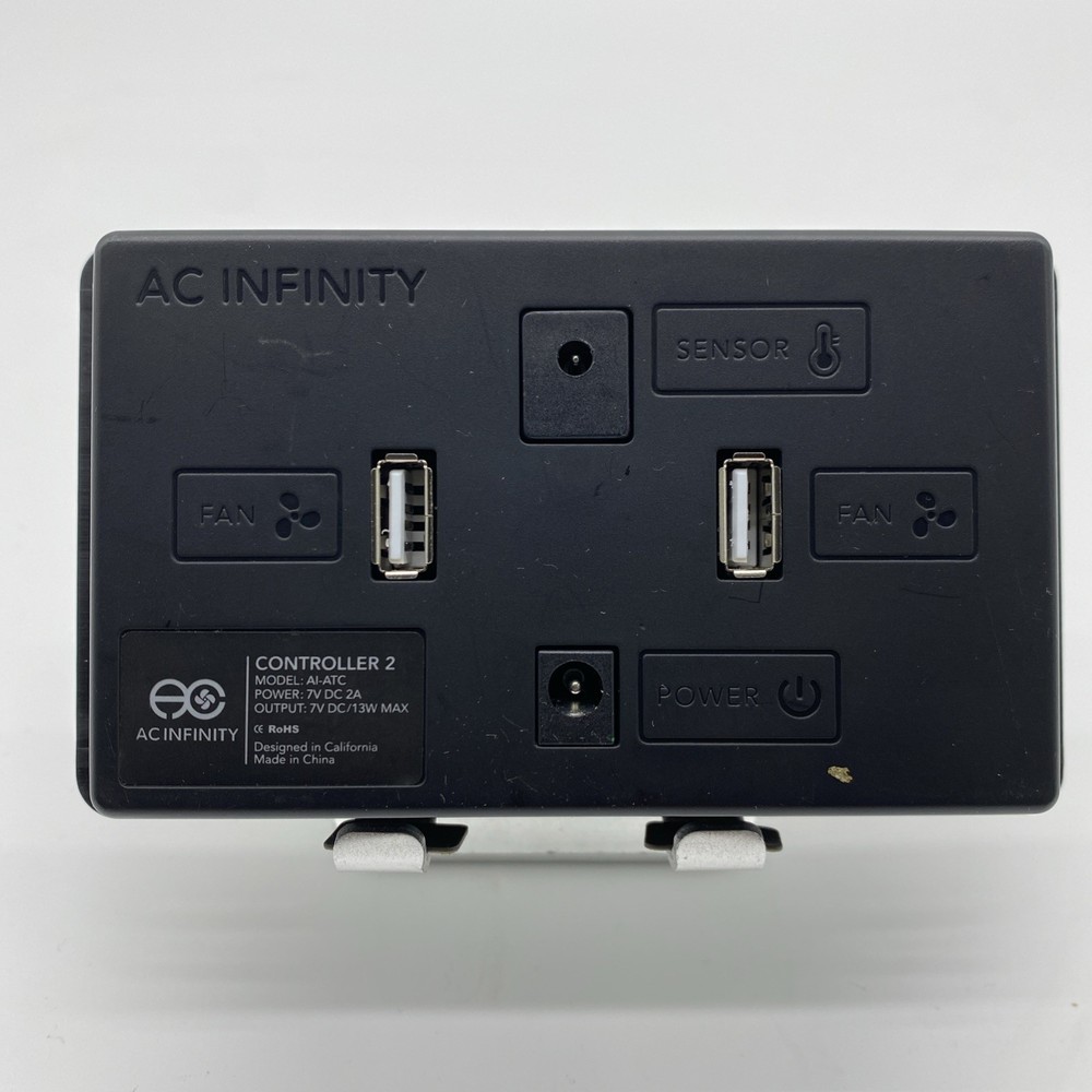 AC Infinity Controller 2 AI-ATC Intelligent Thermal and Speed Fan Controller