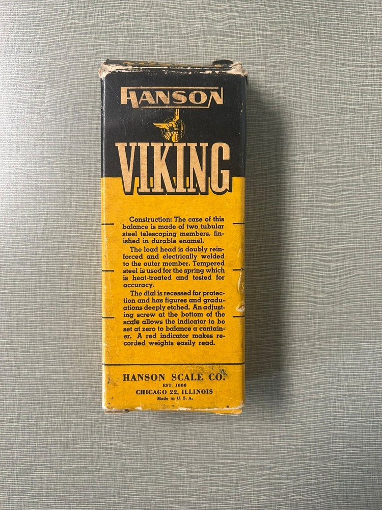 Hanson Viking Model 895 Scale
