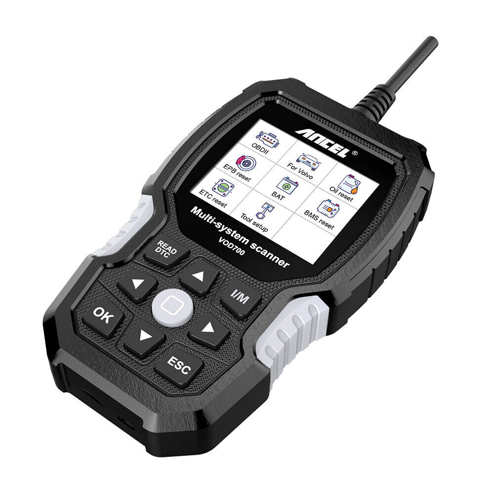 ANCEL VOD700 Auto OBD2 Full System Diagnostic Code Scanner For VOLVO BMS ABS SRS