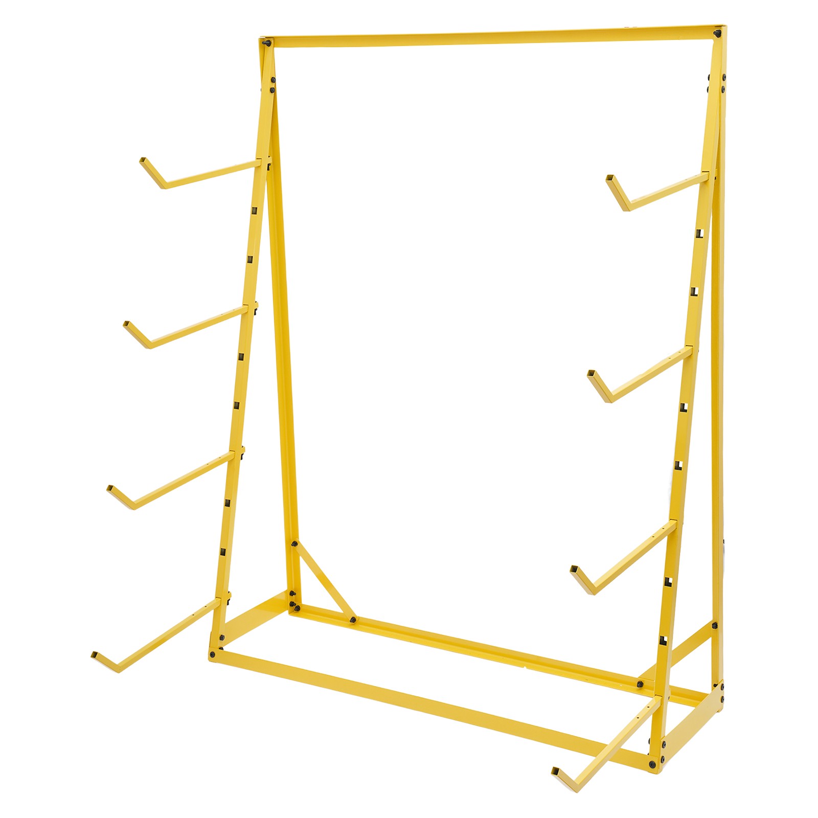 4 Tier Steel Horizontal Lumber Storage Rack Adjustable Storage Cantilever Rack