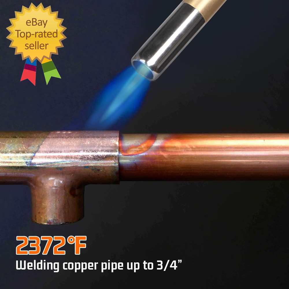 Propane Torch Head High Intensity Torch Head Trigger Start Gas Torch Map