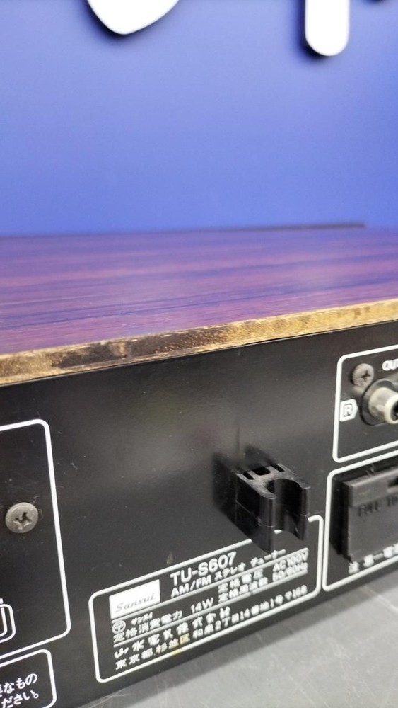 Sansui Tuner Tu-s607 Used