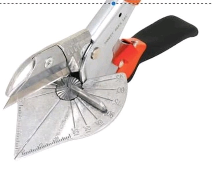 Multi Angle Miter Shear Cutter w Extra Blades& sharpener°-135° Trim Cutting Tool