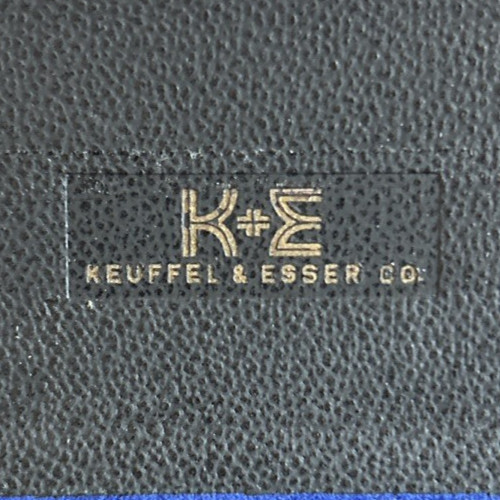 VTG Keuffel&Esser Drafting Drawing Set 10 Pieces (2 Missing) Case & Box Germany