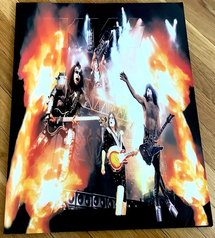 KISS Gene Simmons Farewell Tour 1973 - 2001 Concert Program Book - USA Seller