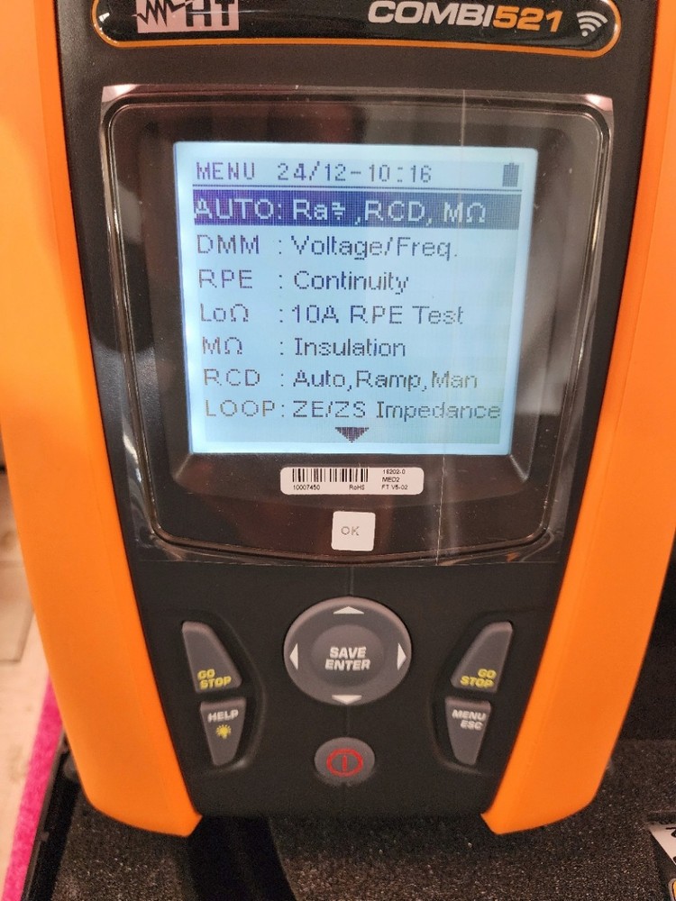 HT Instruments Combi521 & EV-100 EV Test Kit Unit #1